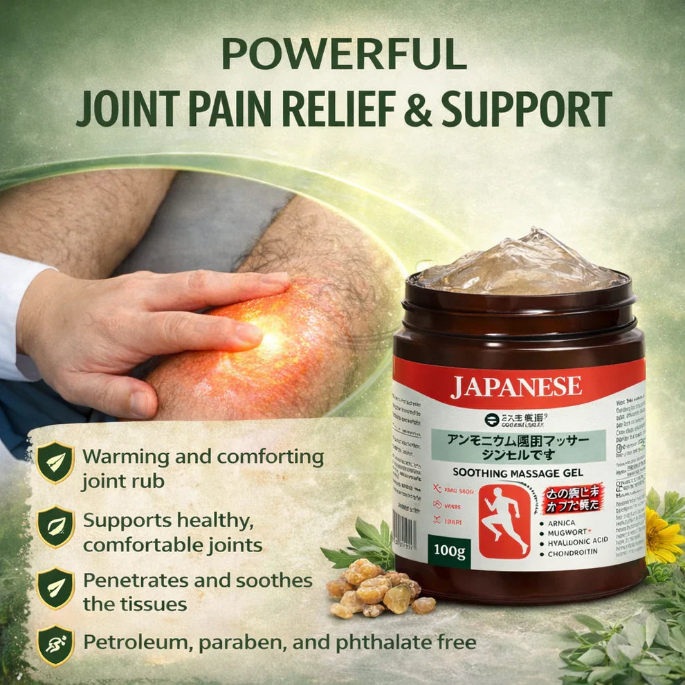 Instant Pain Relief Soothing Massage Gel – Fast-Acting Formula (Pack of 2) 💪🔥